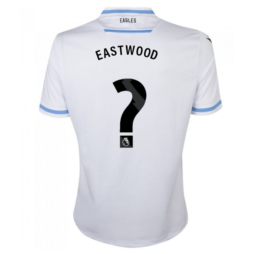 Niño Camiseta William Eastwood #0 Blanco 2ª Equipación 2023/24 La Camisa