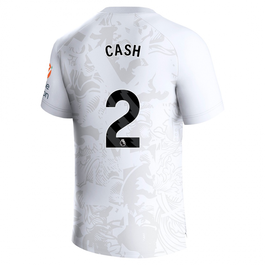 Niño Camiseta Matty Cash #2 Blanco 2ª Equipación 2023/24 La Camisa