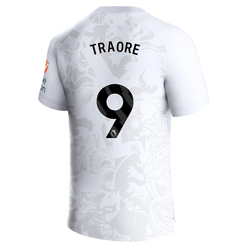 Niño Camiseta Bertrand Traoré #9 Blanco 2ª Equipación 2023/24 La Camisa