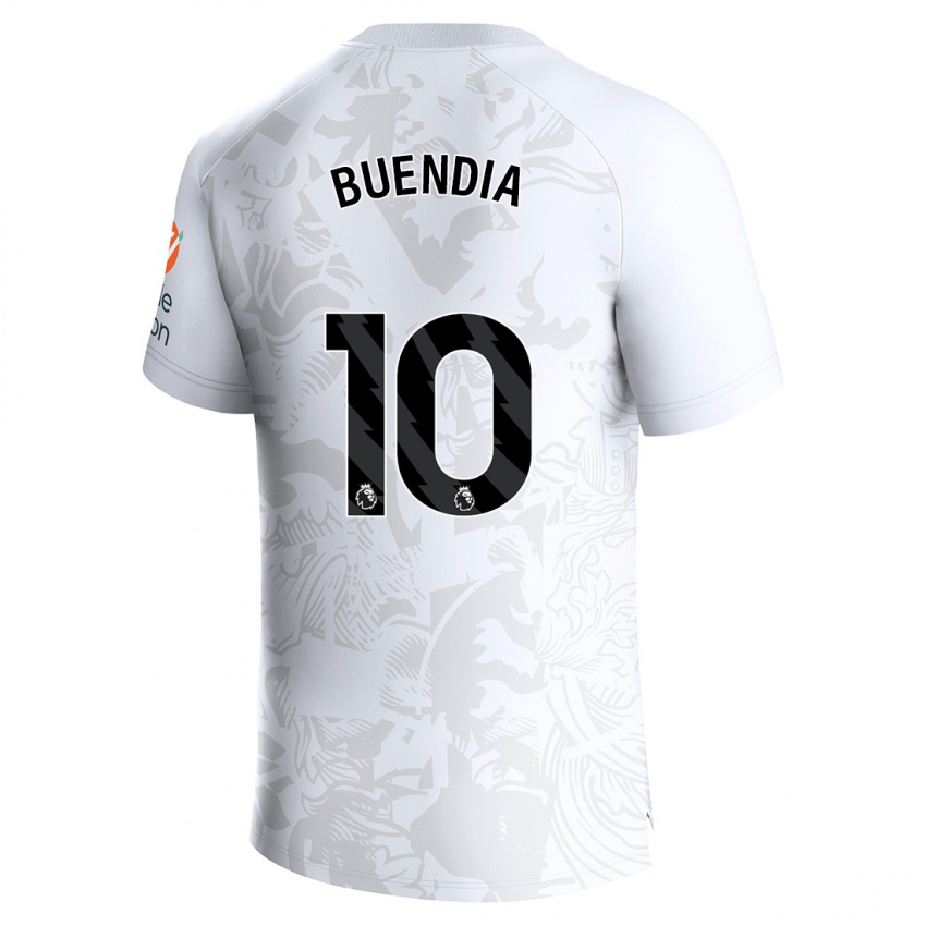 Niño Camiseta Emiliano Buendía #10 Blanco 2ª Equipación 2023/24 La Camisa