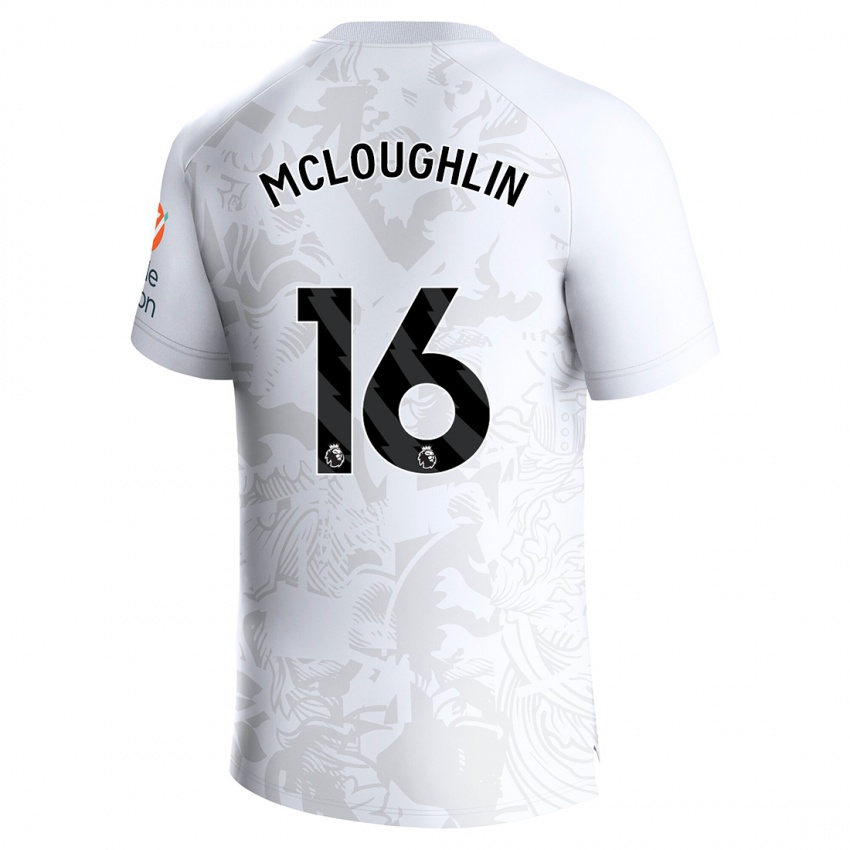 Niño Camiseta Olivia Mcloughlin #16 Blanco 2ª Equipación 2023/24 La Camisa
