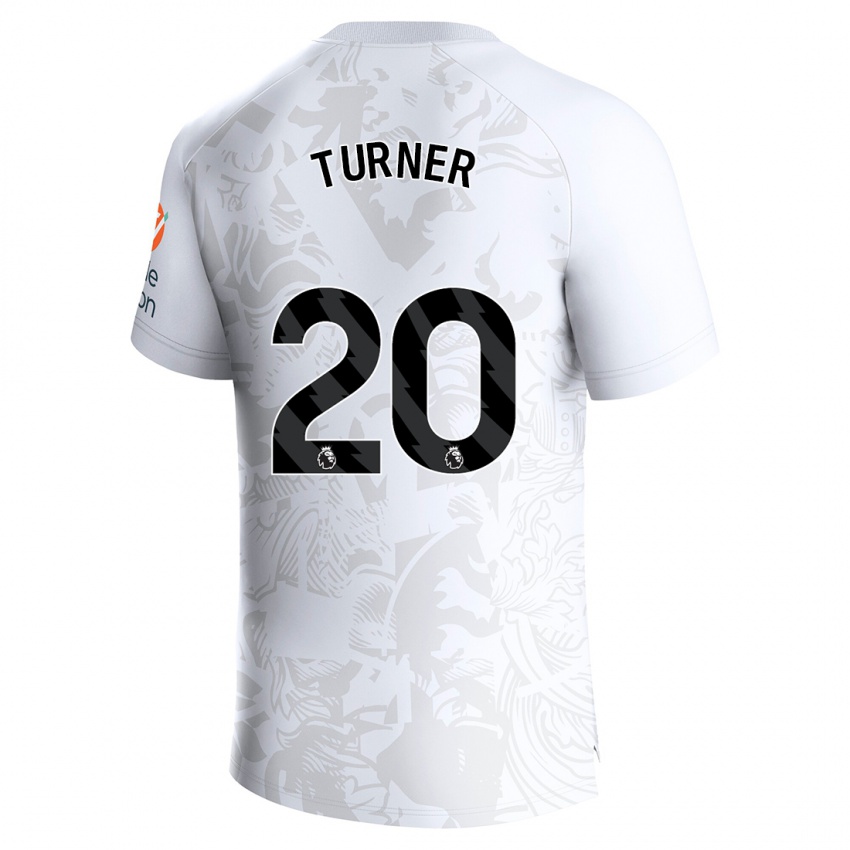 Niño Camiseta Danielle Turner #20 Blanco 2ª Equipación 2023/24 La Camisa