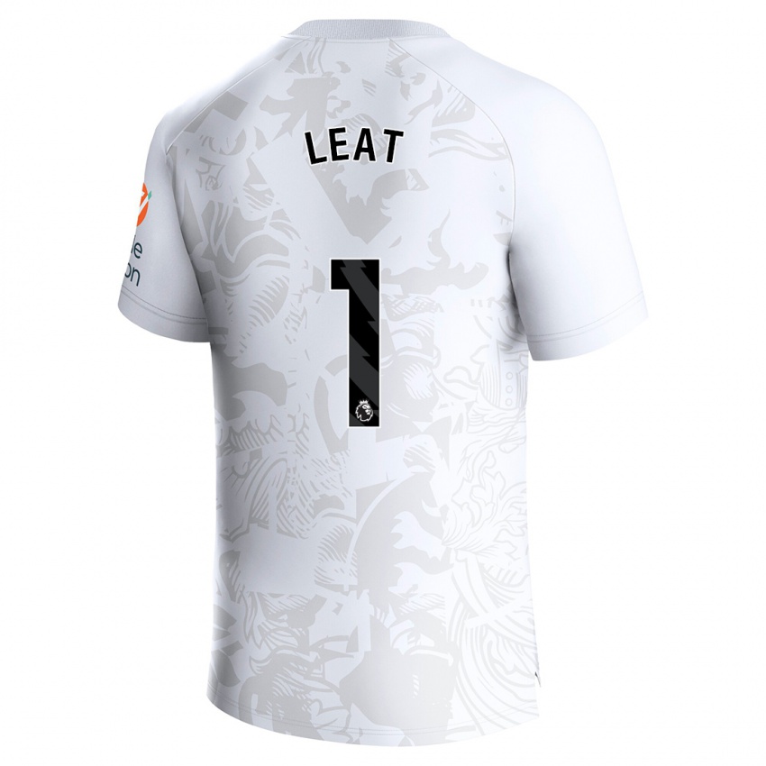 Niño Camiseta Anna Leat #1 Blanco 2ª Equipación 2023/24 La Camisa