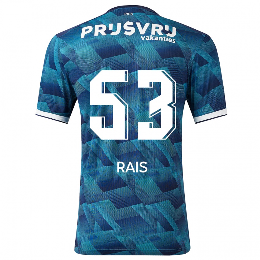 Niño Camiseta Amir Rais #53 Azul 2ª Equipación 2023/24 La Camisa