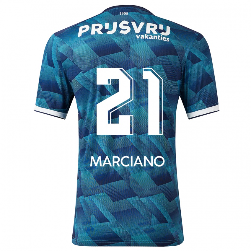 Niño Camiseta Ofir Marciano #21 Azul 2ª Equipación 2023/24 La Camisa
