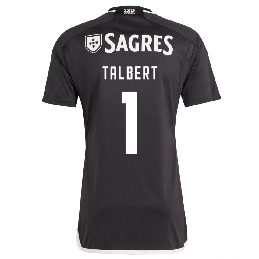 Niño Camiseta Katelin Talbert #1 Negro 2ª Equipación 2023/24 La Camisa