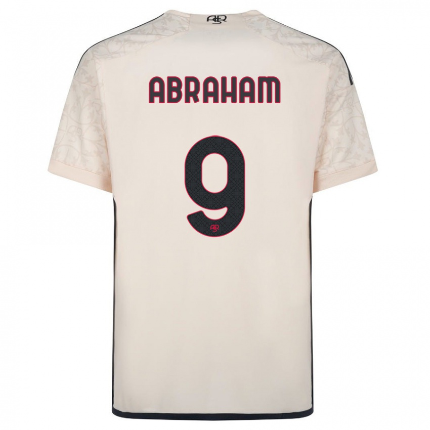 Niño Camiseta Tammy Abraham #9 Blanquecino 2ª Equipación 2023/24 La Camisa