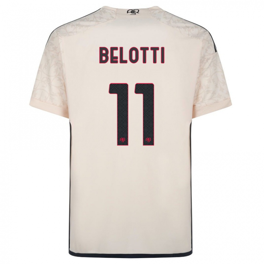 Niño Camiseta Andrea Belotti #11 Blanquecino 2ª Equipación 2023/24 La Camisa