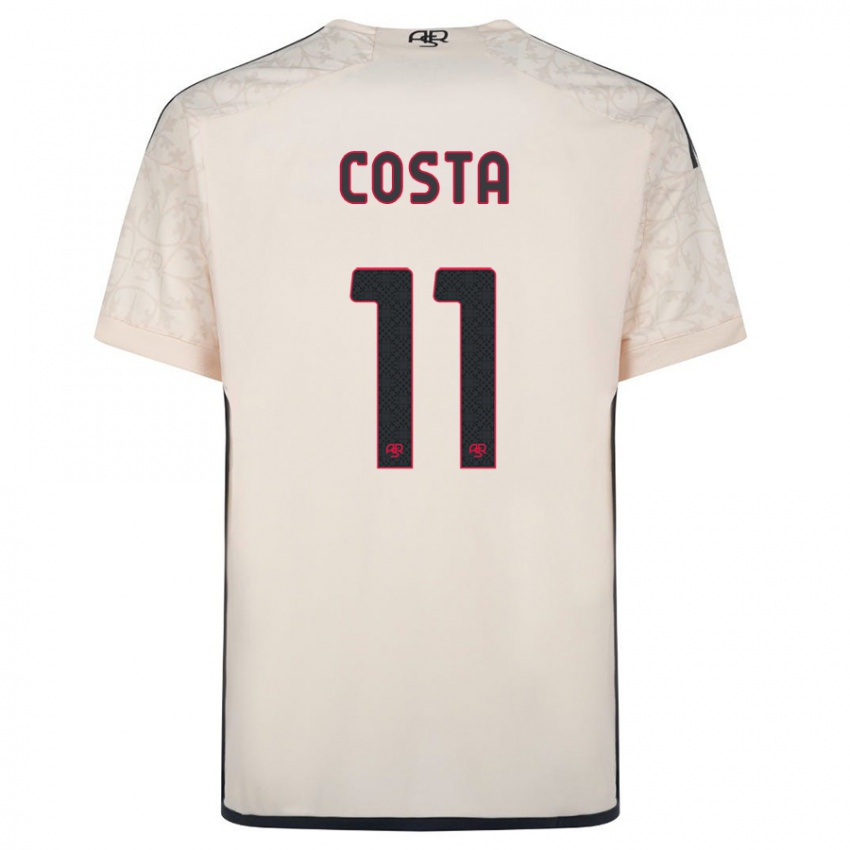 Niño Camiseta João Costa #11 Blanquecino 2ª Equipación 2023/24 La Camisa