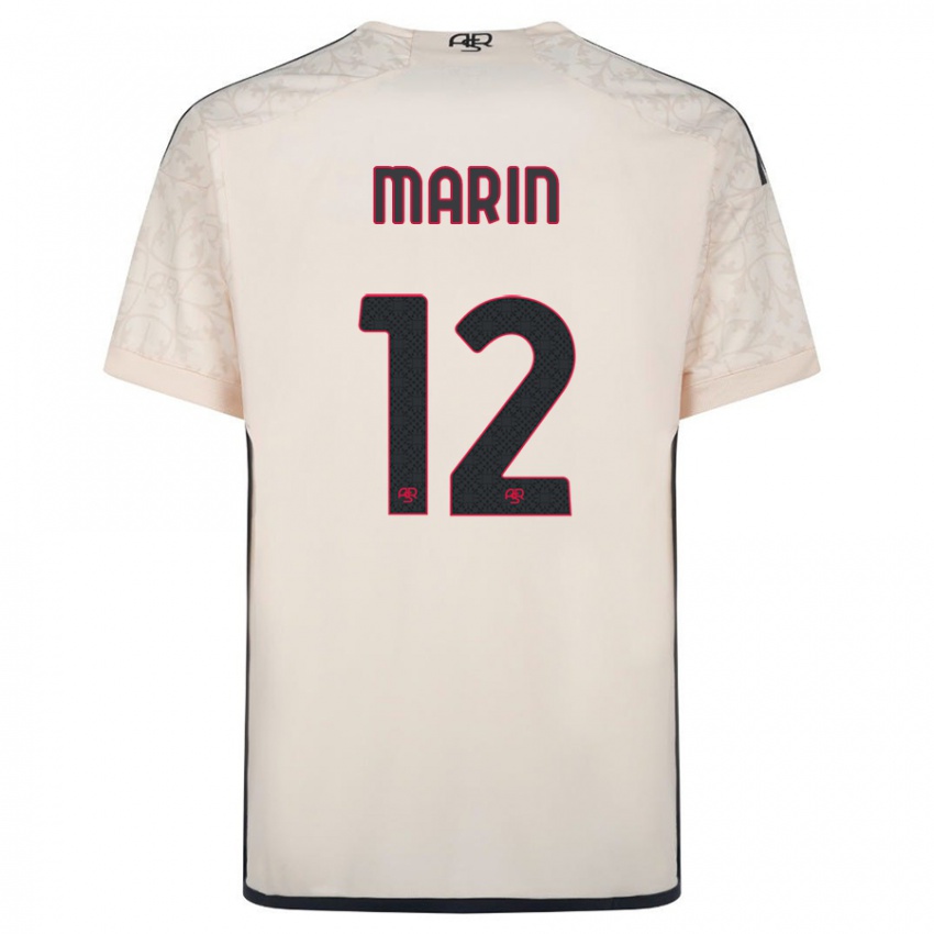 Niño Camiseta Renato Marin #12 Blanquecino 2ª Equipación 2023/24 La Camisa