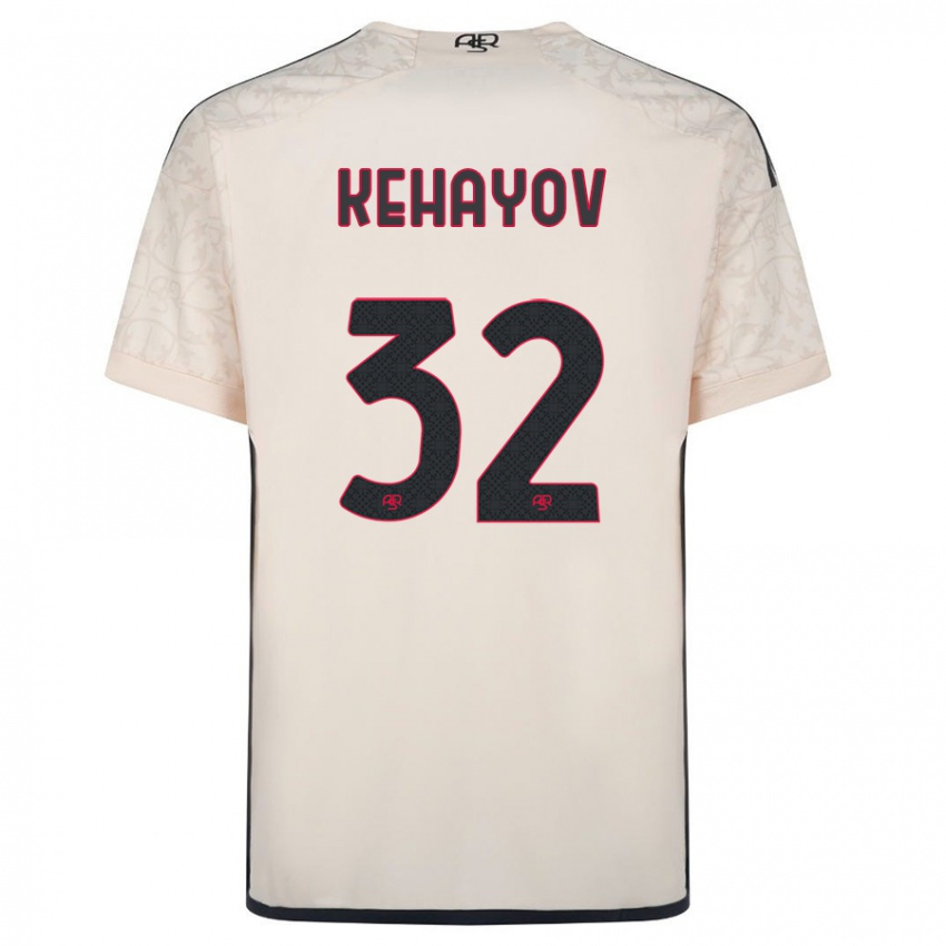 Niño Camiseta Atanas Kehayov #32 Blanquecino 2ª Equipación 2023/24 La Camisa