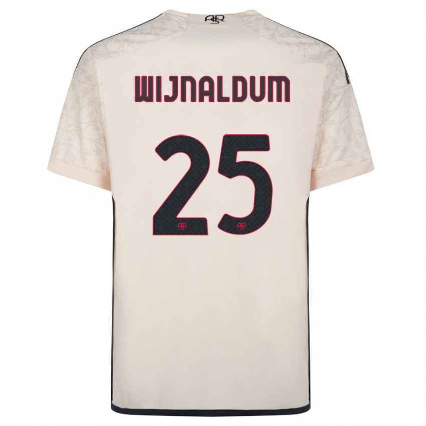 Niño Camiseta Georginio Wijnaldum #25 Blanquecino 2ª Equipación 2023/24 La Camisa