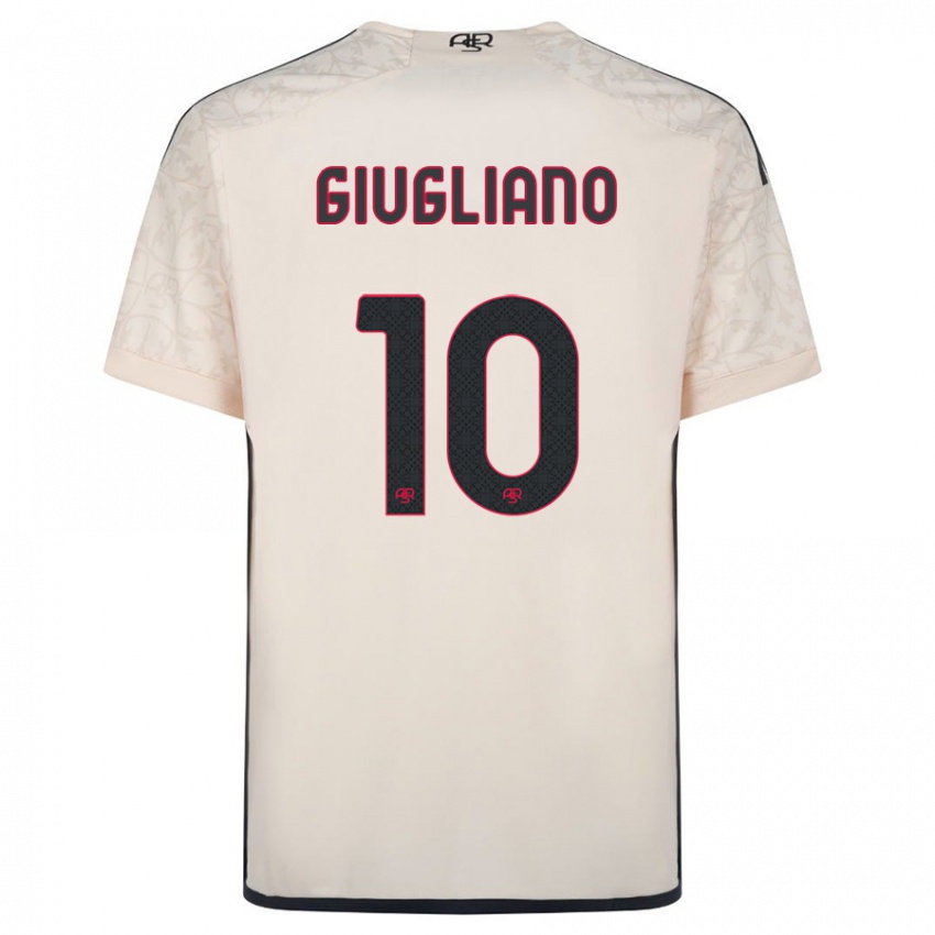 Niño Camiseta Manuela Giugliano #10 Blanquecino 2ª Equipación 2023/24 La Camisa