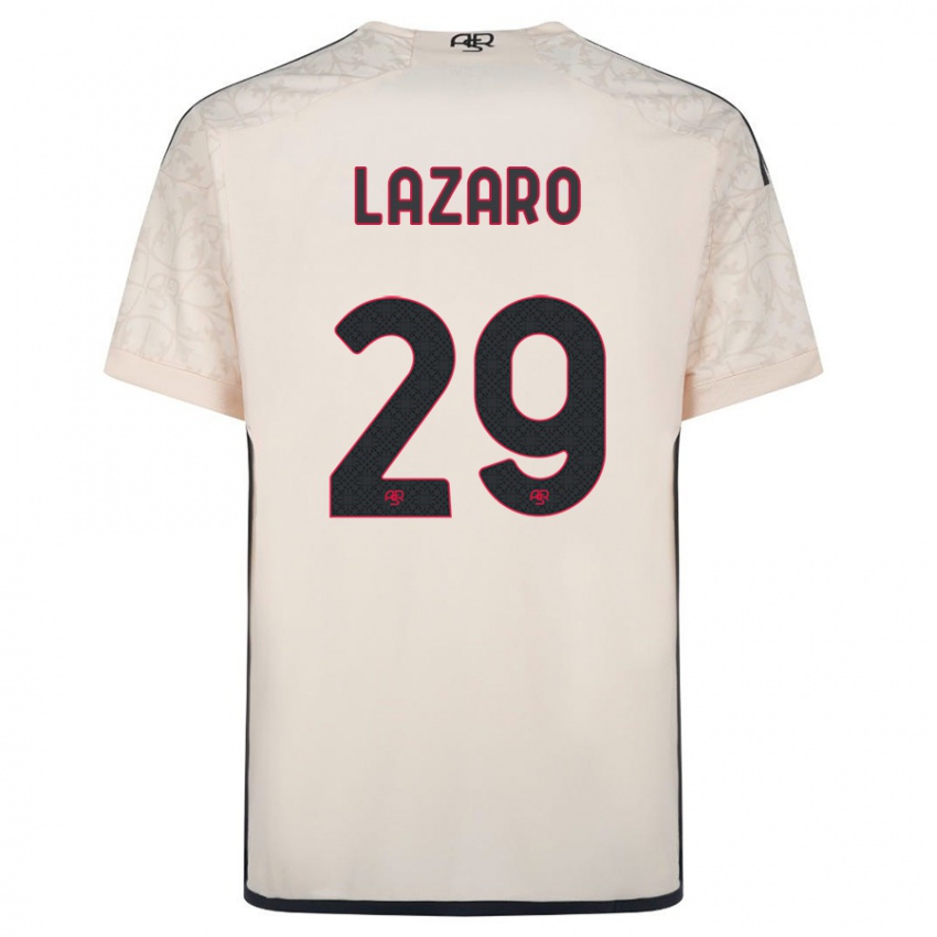 Niño Camiseta Paloma Lazaro #29 Blanquecino 2ª Equipación 2023/24 La Camisa