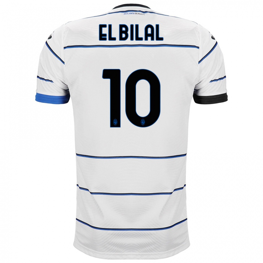 Niño Camiseta El Bilal Touré #10 Blanco 2ª Equipación 2023/24 La Camisa