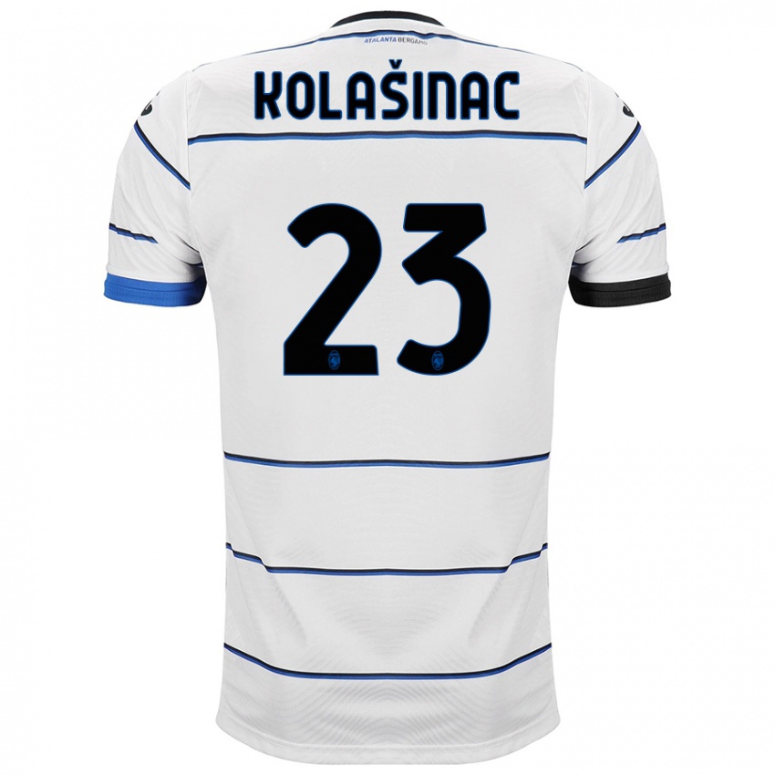 Niño Camiseta Sead Kolasinac #23 Blanco 2ª Equipación 2023/24 La Camisa