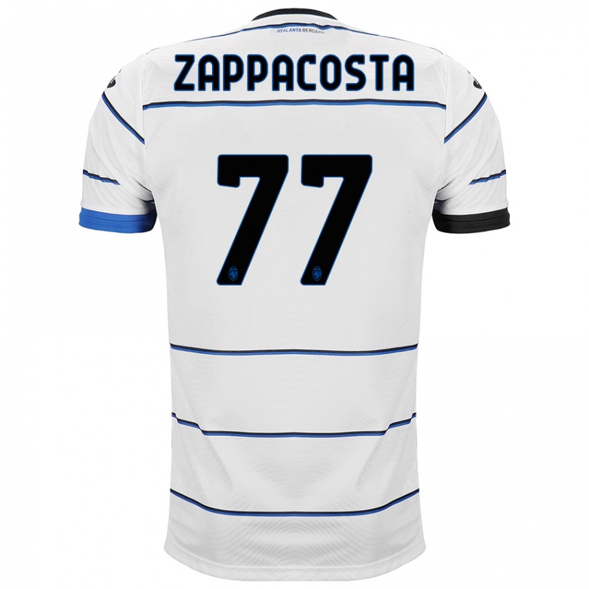 Niño Camiseta Davide Zappacosta #77 Blanco 2ª Equipación 2023/24 La Camisa