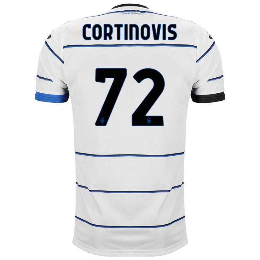 Niño Camiseta Alessandro Cortinovis #72 Blanco 2ª Equipación 2023/24 La Camisa