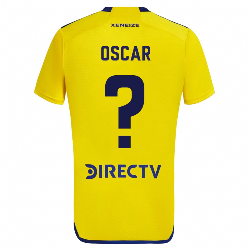 Niño Camiseta Óscar Romero #0 Amarillo 2ª Equipación 2023/24 La Camisa