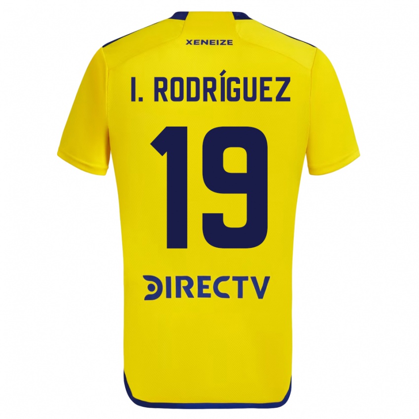 Niño Camiseta Ignacio Rodríguez #19 Amarillo 2ª Equipación 2023/24 La Camisa