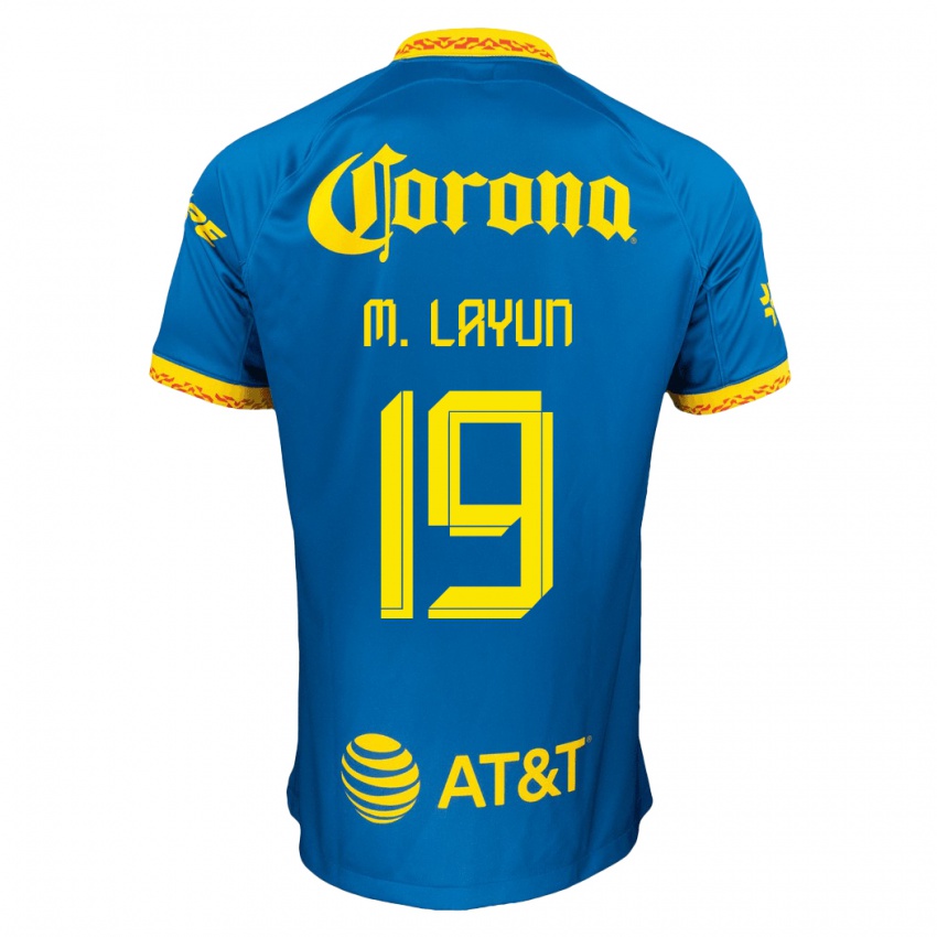 Niño Camiseta Miguel Layun #19 Azul 2ª Equipación 2023/24 La Camisa