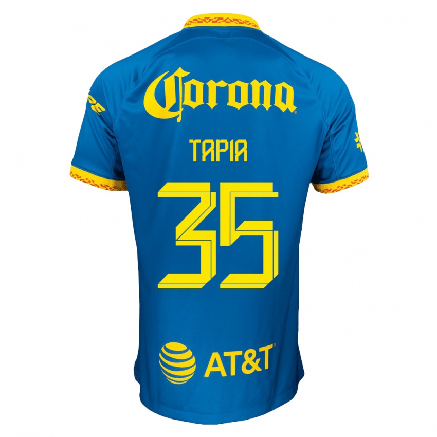 Niño Camiseta Fernando Tapia #35 Azul 2ª Equipación 2023/24 La Camisa