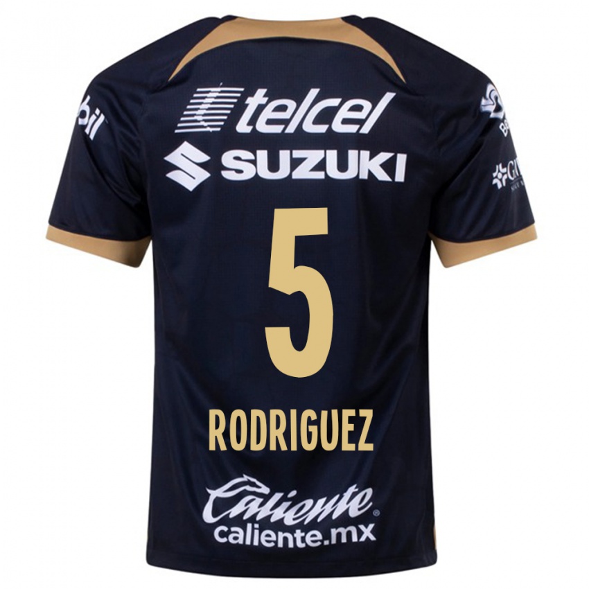 Niño Camiseta Jeronimo Rodriguez #5 Azul Oscuro 2ª Equipación 2023/24 La Camisa