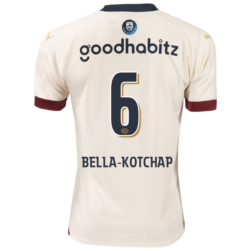 Hombre Camiseta Armel Bella-Kotchap #6 Blanquecino 2ª Equipación 2023/24 La Camisa