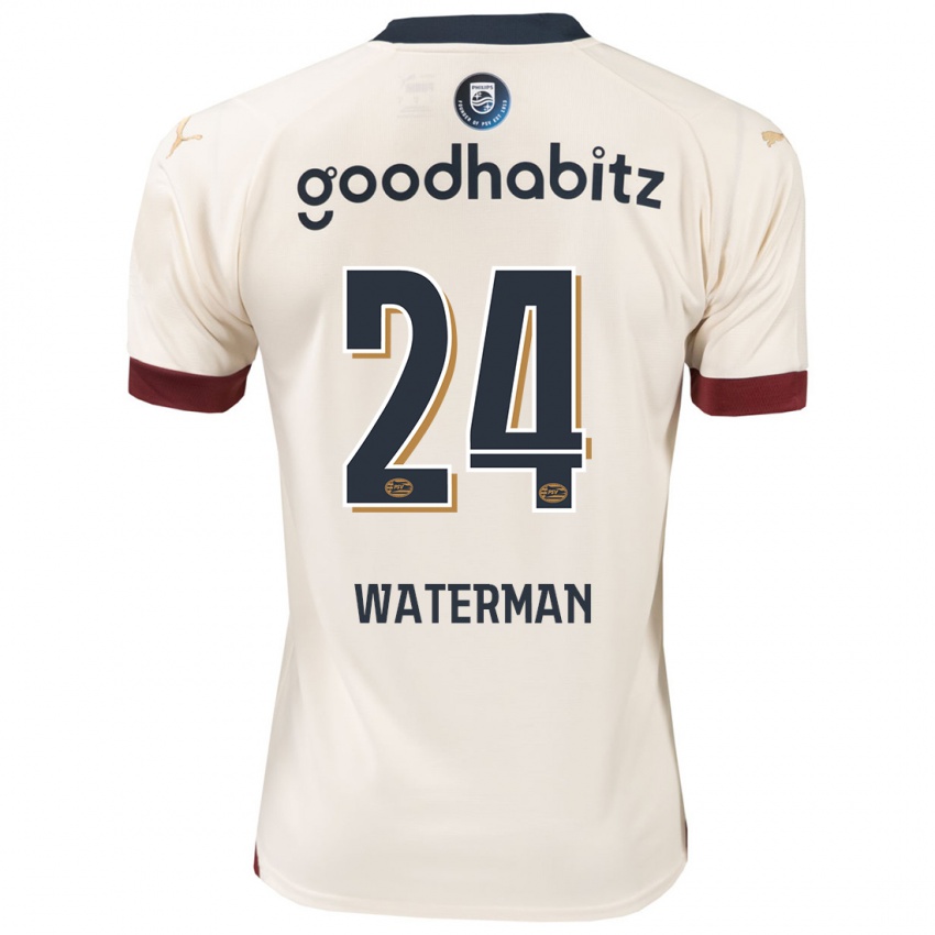 Hombre Camiseta Boy Waterman #24 Blanquecino 2ª Equipación 2023/24 La Camisa