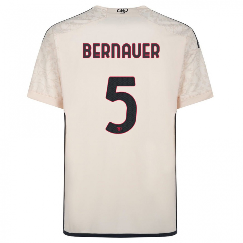 Hombre Camiseta Vanessa Bernauer #5 Blanquecino 2ª Equipación 2023/24 La Camisa