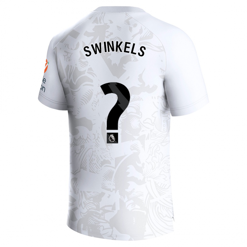 Mujer Camiseta Sil Swinkels #0 Blanco 2ª Equipación 2023/24 La Camisa