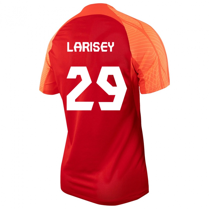 Niño Camiseta Canadá Clarissa Larisey #29 Naranja 1ª Equipación 24-26 La Camisa