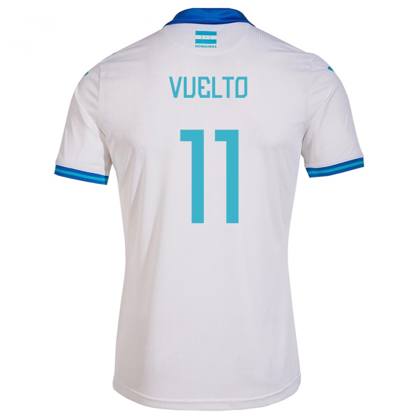 Niño Camiseta Honduras Darixon Vuelto #11 Blanco 1ª Equipación 24-26 La Camisa
