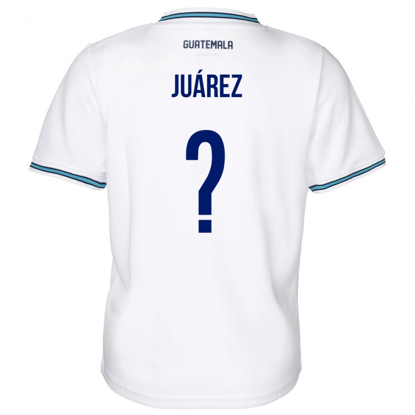 Niño Camiseta Guatemala Ailyn Juárez #0 Blanco 1ª Equipación 24-26 La Camisa