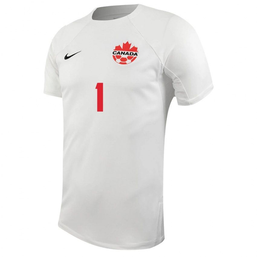 Niño Camiseta Canadá Dayne St Clair #1 Blanco 2ª Equipación 24-26 La Camisa