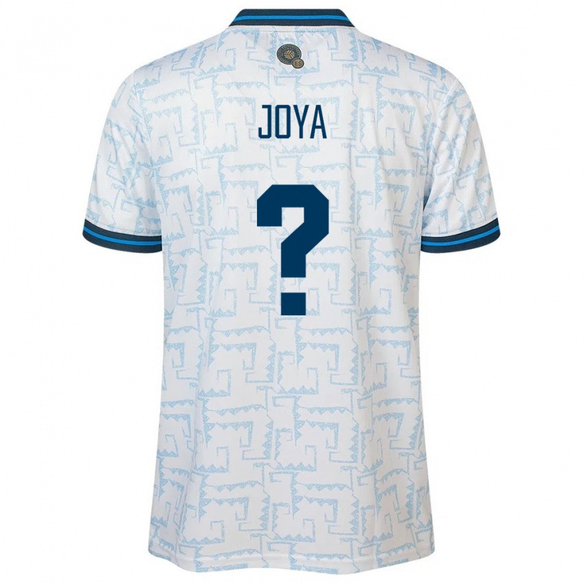 Niño Camiseta El Salvador Marlon Joya #0 Blanco 2ª Equipación 24-26 La Camisa