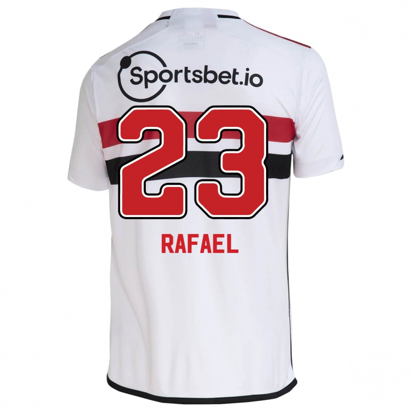 Niño Camiseta Rafael #23 Blanco 1ª Equipación 2023/24 La Camisa