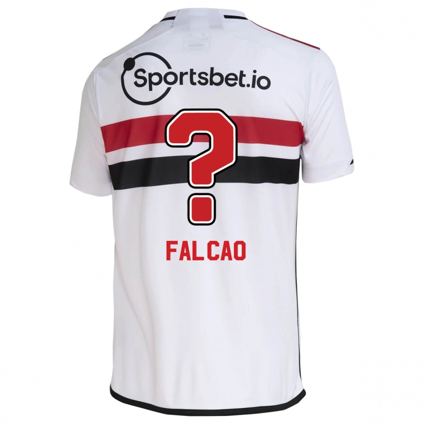 Niño Camiseta Gabriel Falcão #0 Blanco 1ª Equipación 2023/24 La Camisa