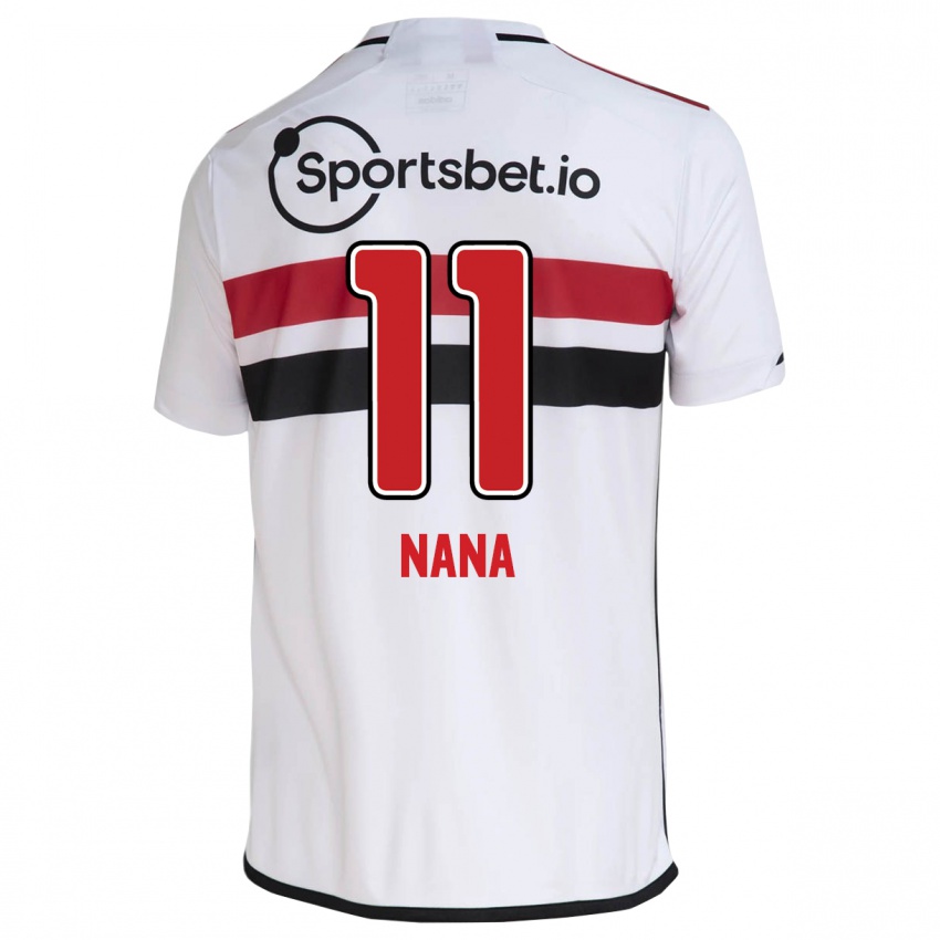 Niño Camiseta Nana #11 Blanco 1ª Equipación 2023/24 La Camisa