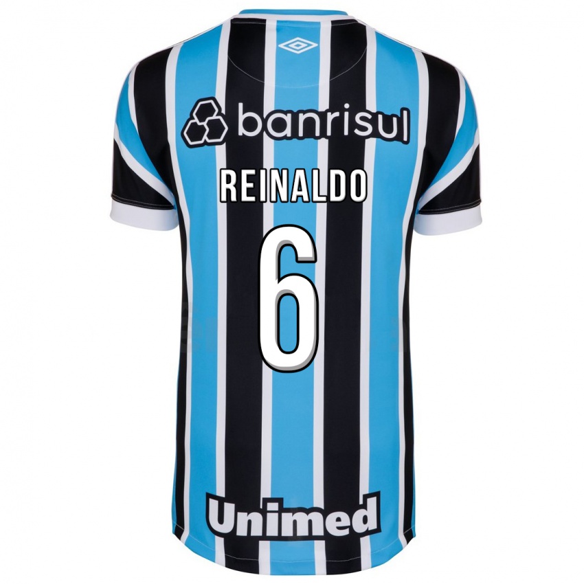 Niño Camiseta Reinaldo #6 Azul 1ª Equipación 2023/24 La Camisa