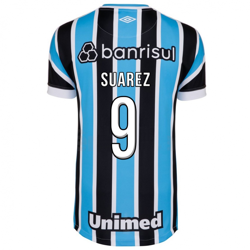 Niño Camiseta Luis Suárez #9 Azul 1ª Equipación 2023/24 La Camisa