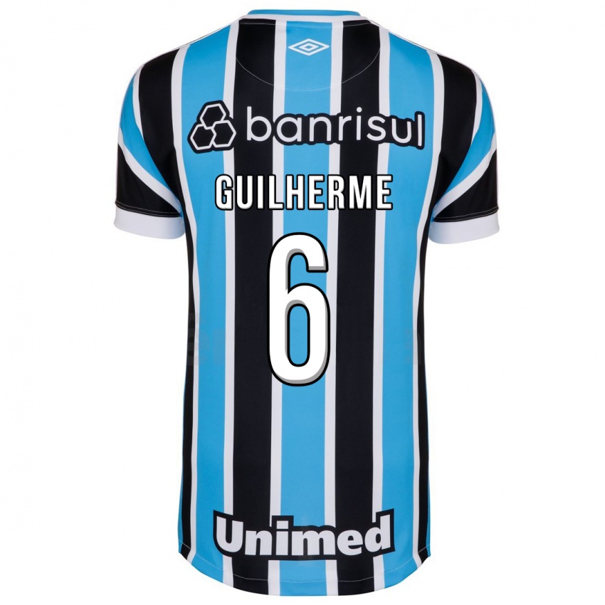 Niño Camiseta Zé Guilherme #6 Azul 1ª Equipación 2023/24 La Camisa