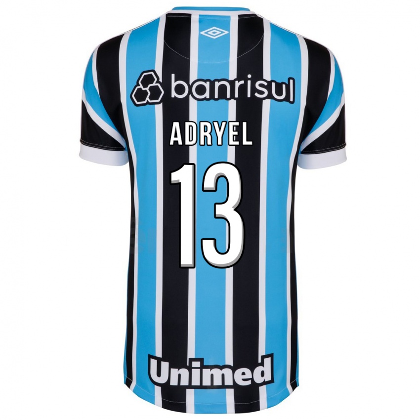 Niño Camiseta Adryel #13 Azul 1ª Equipación 2023/24 La Camisa