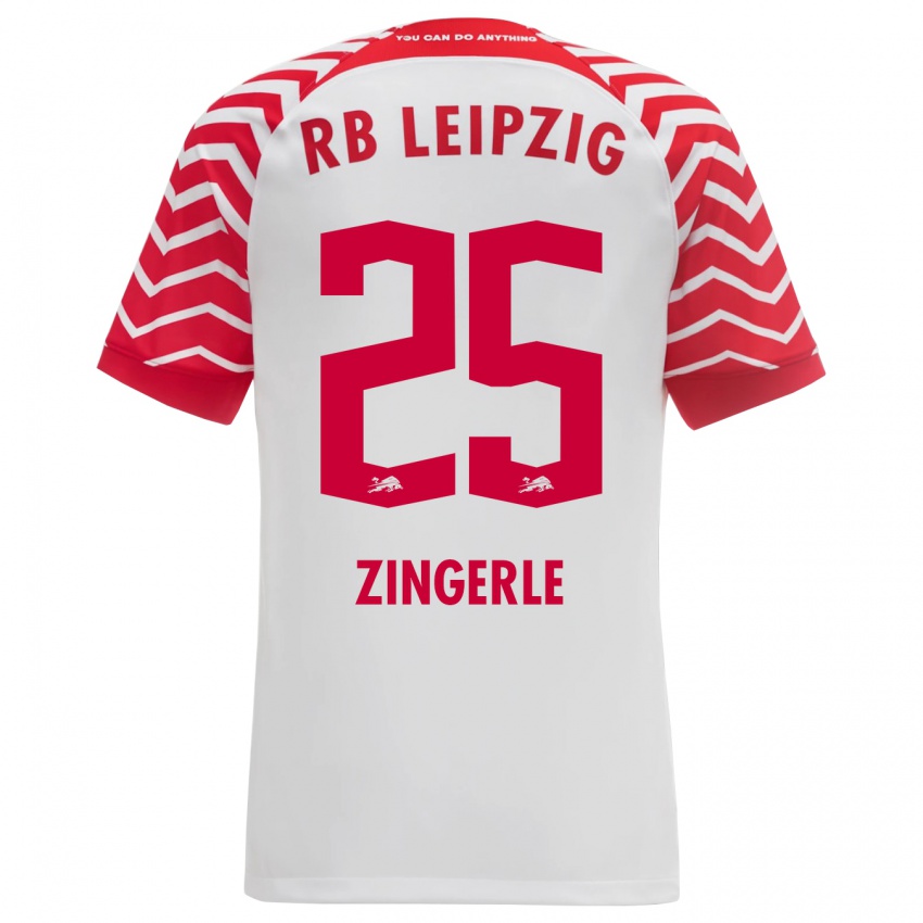 Niño Camiseta Leopold Zingerle #25 Blanco 1ª Equipación 2023/24 La Camisa