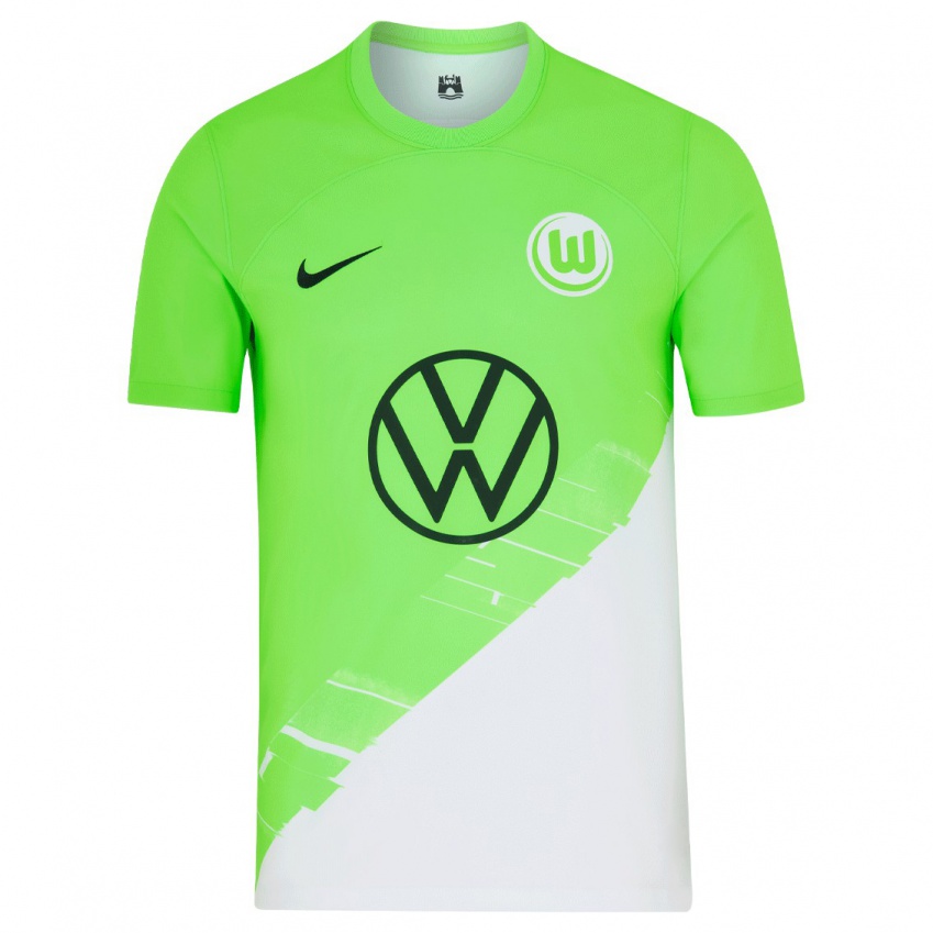 Niño Camiseta Mattias Svanberg #32 Verde 1ª Equipación 2023/24 La Camisa