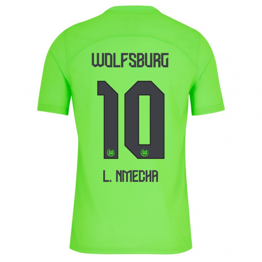 Niño Camiseta Lukas Nmecha #10 Verde 1ª Equipación 2023/24 La Camisa