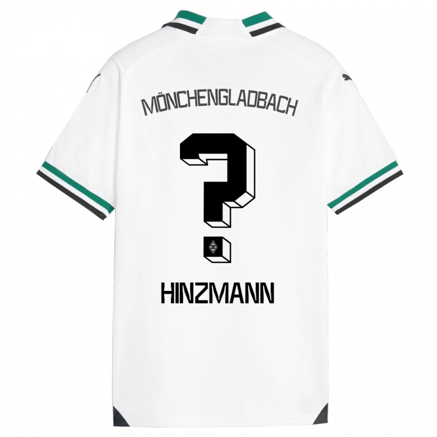 Niño Camiseta Sinan Hinzmann #0 Blanco Verde 1ª Equipación 2023/24 La Camisa