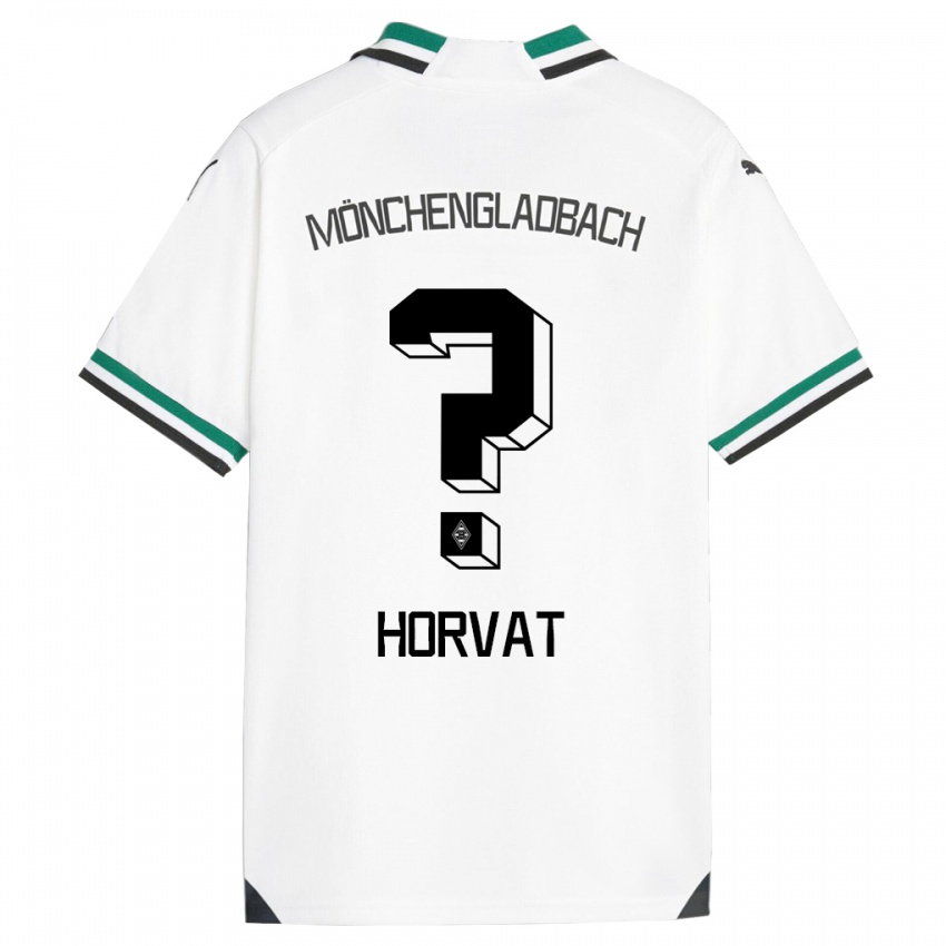 Niño Camiseta Niko Horvat #0 Blanco Verde 1ª Equipación 2023/24 La Camisa