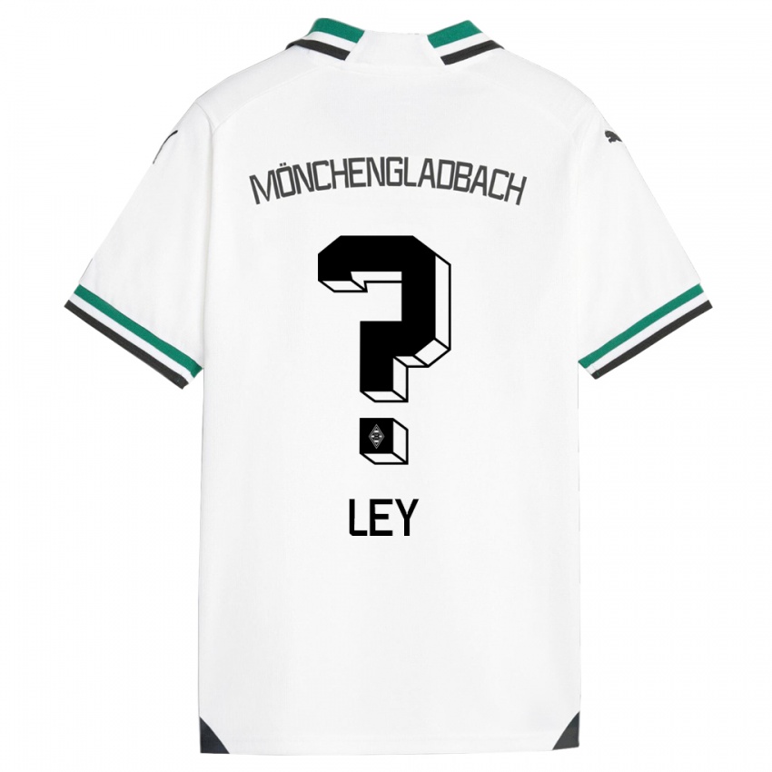 Niño Camiseta Marlon Ley #0 Blanco Verde 1ª Equipación 2023/24 La Camisa