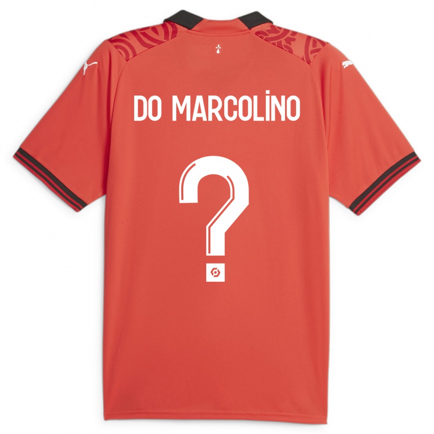 Niño Camiseta Arsène Do Marcolino #0 Rojo 1ª Equipación 2023/24 La Camisa